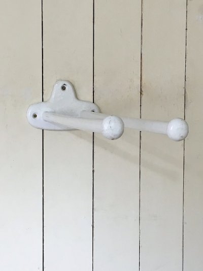 画像7: フランス ホーロー製タオル掛け