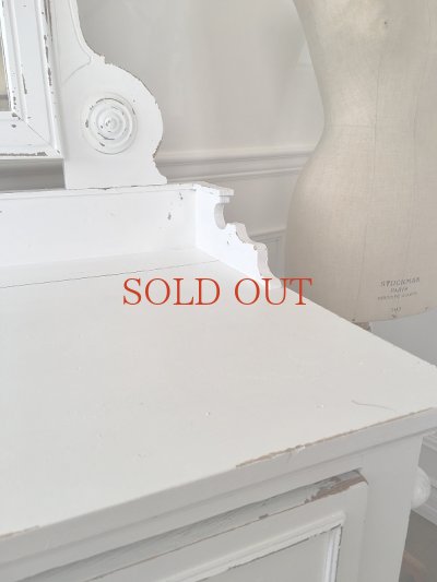 画像7: かわいいクロス掛け付 ドレッサー