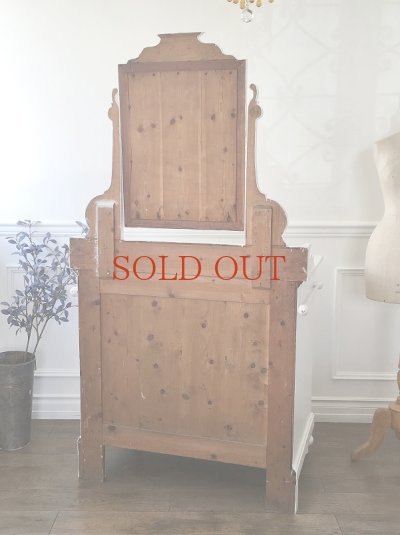 画像13: かわいいクロス掛け付 ドレッサー