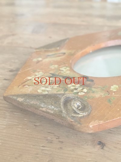 画像5: フランス 手描き模様がかわいい木製フォトフレーム