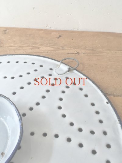 画像11: フランス ホーロー製水きりプレート