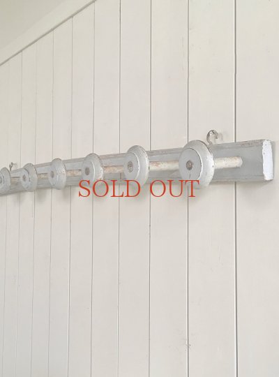 画像8: フランス ブルーグレーの色が素敵なコートフック