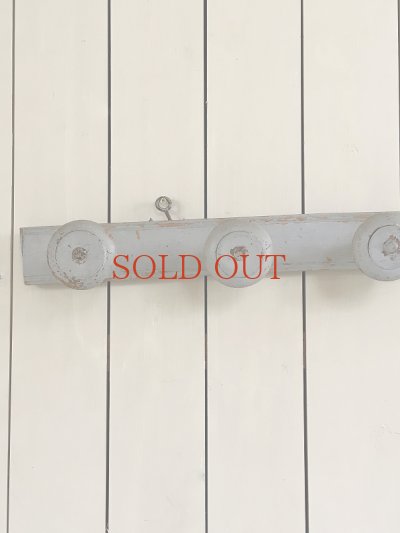 画像10: フランス ブルーグレーの色が素敵なコートフック