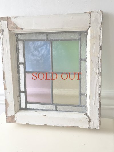 画像3: イギリス デージーガラスがポイントのステンド