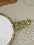 画像6: プチポワンの刺繍がかわいい イギリスの手鏡