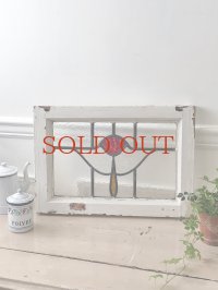 イギリス ガラスがかわいいステンド  50%OFF 