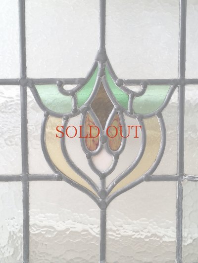 画像4: イギリス やさしい色の組み合わせが 素敵なステンド