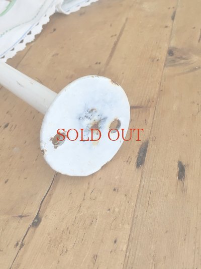 画像10: フランス ホーロー製タオル掛け