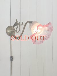フランス 真鍮ブラケットが 大人っぽいウォールライト  40%OFF 
