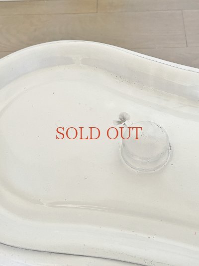 画像5: フランス ホーロー製蓋付ベビーバス