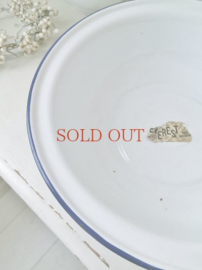 画像3: フランス ホーロー製ベイスン