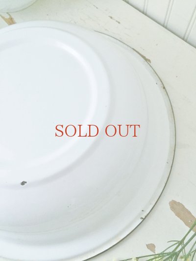 画像8: フランス ホーロー製ベイスン