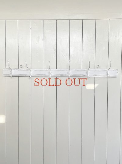 画像6: 6連ホワイト コートフック