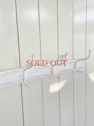 画像10: 6連ホワイト コートフック