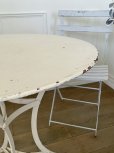 画像5: フランス アイアン製テーブル