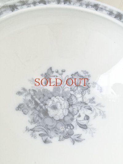 画像13: イギリス１８００年後期 薔薇の模様が素敵な スーピエール