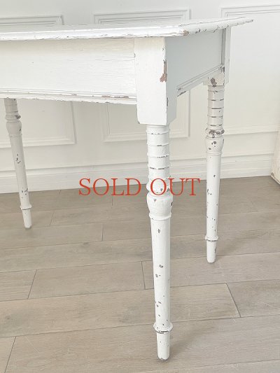 画像7: フレンチシックな デザインが素敵な ダイニングテーブル