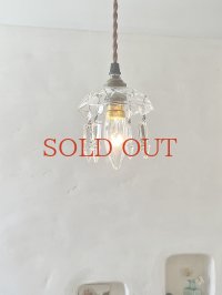フランス 小さなガラスシャンデリア  30%OFF 