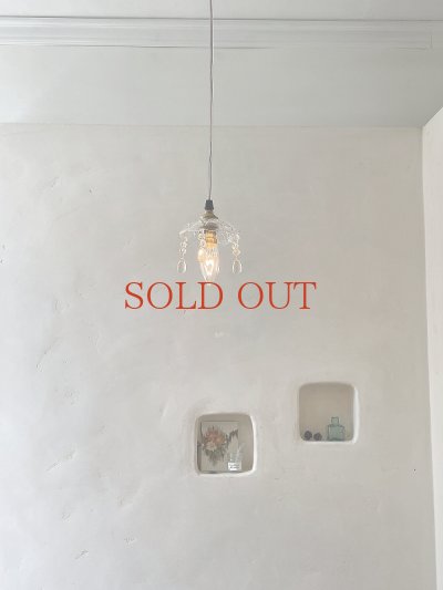 画像4: フランス 小さなガラスシャンデリア