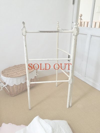 画像7: フランス 折りたたみ式 タオルレール