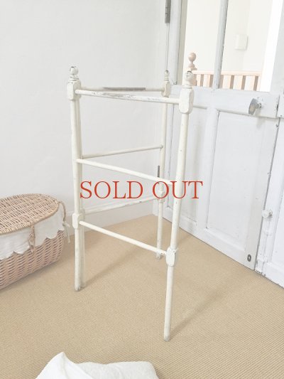 画像4: フランス 折りたたみ式 タオルレール