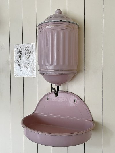 画像7: フランスホーロー製 ウォータータンク＆ベイスン   30%OFF 