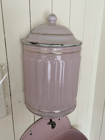 画像5: フランスホーロー製 ウォータータンク＆ベイスン   30%OFF 