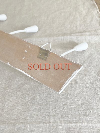 画像13: フォルムがかわいい ３連コートフック