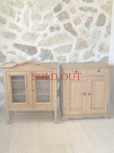 画像19: オールドパイン カップボード