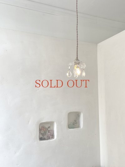 画像3: フランス カットガラスがきれいな ミニガラスシャンデリア