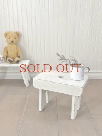 デザインがかわいい ホワイトフットレスト