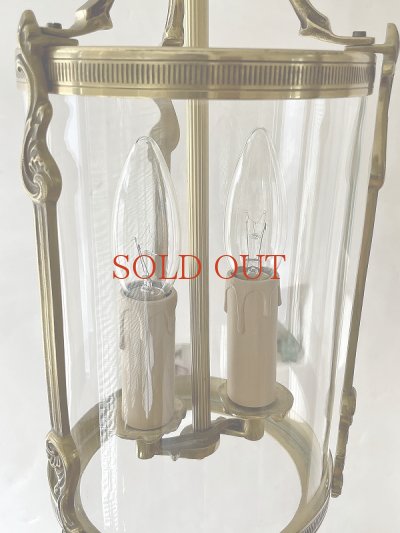 画像12: フランス 真鍮のデザインが素敵な ランタンペンダント