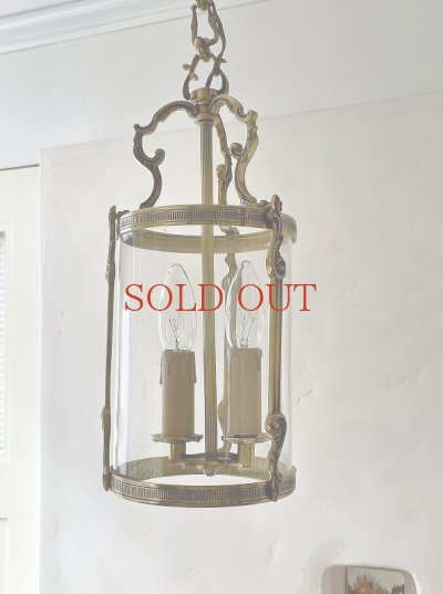 画像8: フランス 真鍮のデザインが素敵な ランタンペンダント