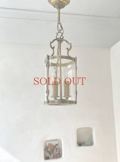 画像5: フランス 真鍮のデザインが素敵な ランタンペンダント