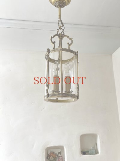 画像6: フランス 真鍮のデザインが素敵な ランタンペンダント