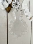 画像9: フランス ガラスドロップがかわいい 小さめウォールライト