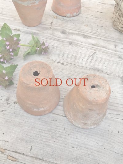 画像8: イギリス オールドテラコッタ製 ポット2個セット