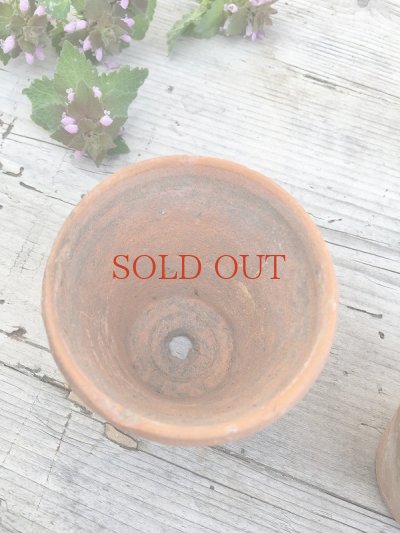 画像6: イギリス オールドテラコッタ製 ポット2個セット