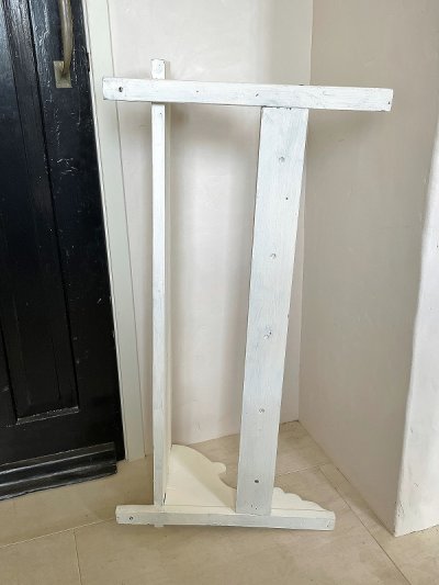 画像10: サイドのデザインが かわいい木製シェルフ   30%OFF 