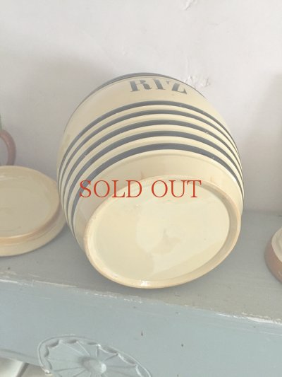 画像11: 大きな陶器製 キャニスター