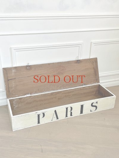 画像2: フランス 横長PARISボックス  50%OFF 