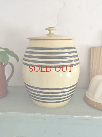 画像5: 大きな陶器製 キャニスター