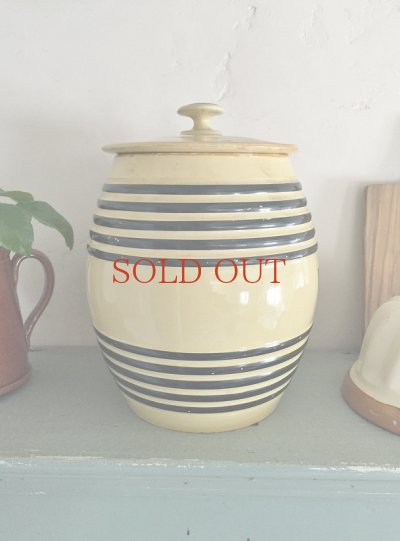 画像4: 大きな陶器製 キャニスター