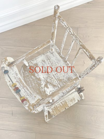 画像9: フランス シャビーでかわいい ドールチェア