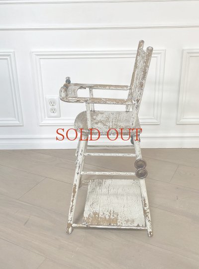 画像8: フランス シャビーでかわいい ドールチェア