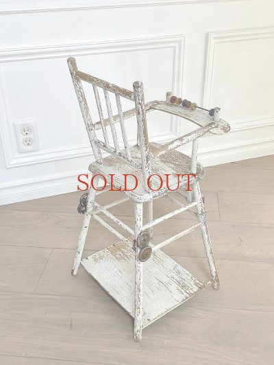 画像12: フランス シャビーでかわいい ドールチェア