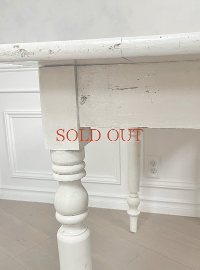 画像15: フランスらしい素敵な ホワイトテーブル