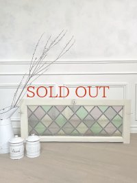 パステルカラー ステンドがかわいい ウィンドウ  60%OFF 