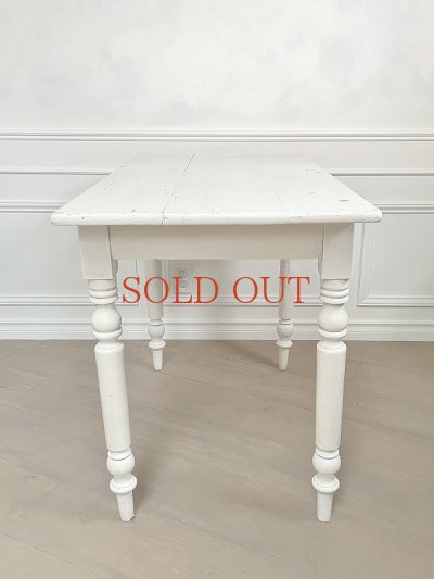 画像11: フランスらしい素敵な ホワイトテーブル