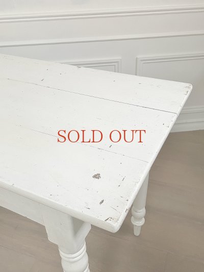 画像4: フランスらしい素敵な ホワイトテーブル